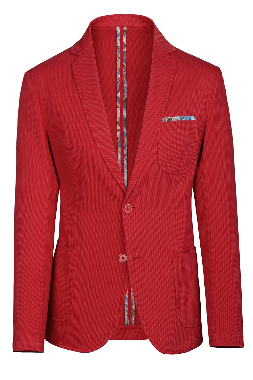 Sacou Slim Rosu Uni Bigotti Ro Vbscam1da65999992