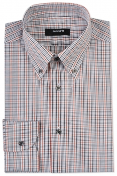 Slim body white carouri shirt