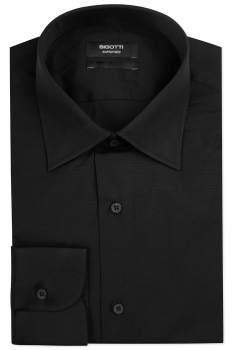 Sartoriale black plain shirt