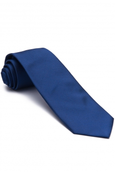 Blue Plain Tie