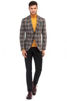 Pantaloni slim negri uni