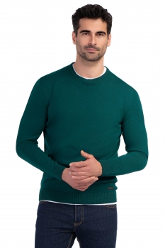 Regular green sweater