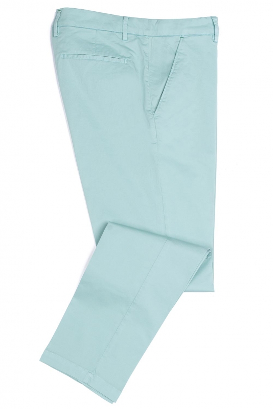 scaune verzi bucatarie Pantaloni slim verzi uni