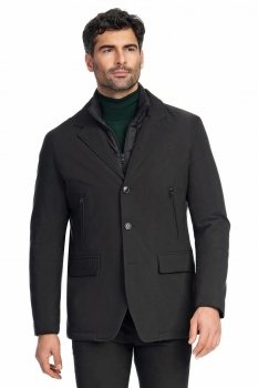 Jacheta slim neagra uni