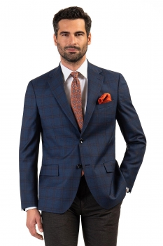 Slim body blue carouri blazer