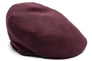 Burgundy cap