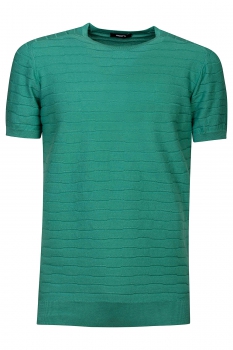 Tricou verde uni