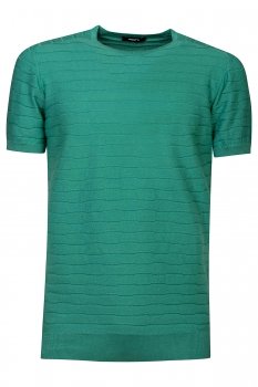 Tricou verde uni