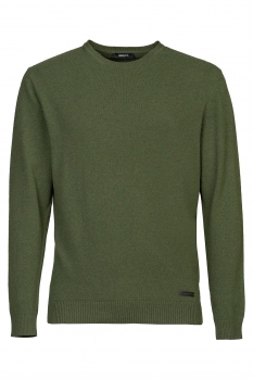 Slim body kaki sweater