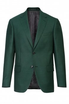 Sacou slim conti verde uni