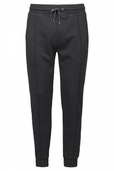 Pantaloni trening slim negri uni