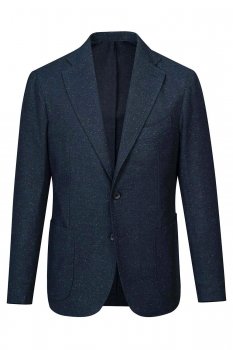 Sacou bleumarin uni