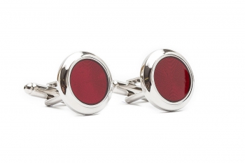 Silver cufflinks