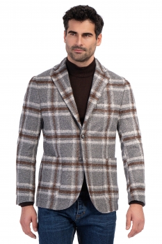 Slim body grey carouri blazer