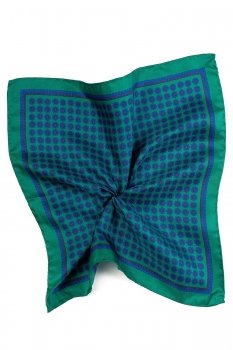 Batista verde print geometric