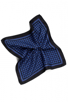 Black pocket square