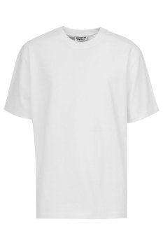 Tricou oversize alb uni