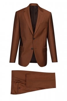 Costum slim conti oranj uni