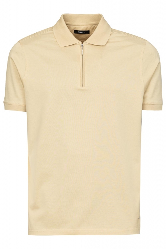 Bigotti Tricou polo basic bej uni