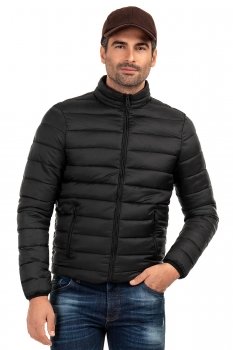 Geaca slim neagra uni