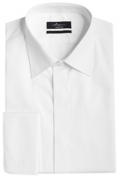 Superslim white plain shirt