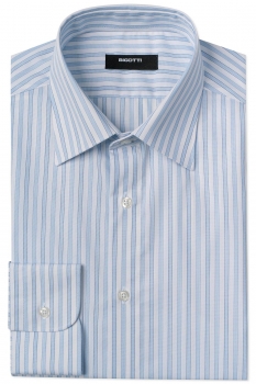 Superslim white stripe shirt