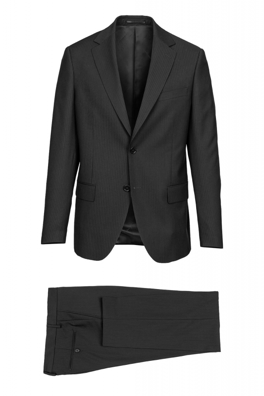 Bigotti Costum slim negru uni