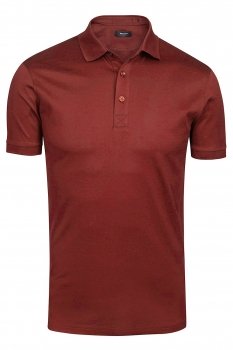 Tricou polo slim oranj uni