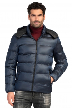 Blue plain jacket