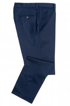 Pantaloni superslim riccof albastri uni