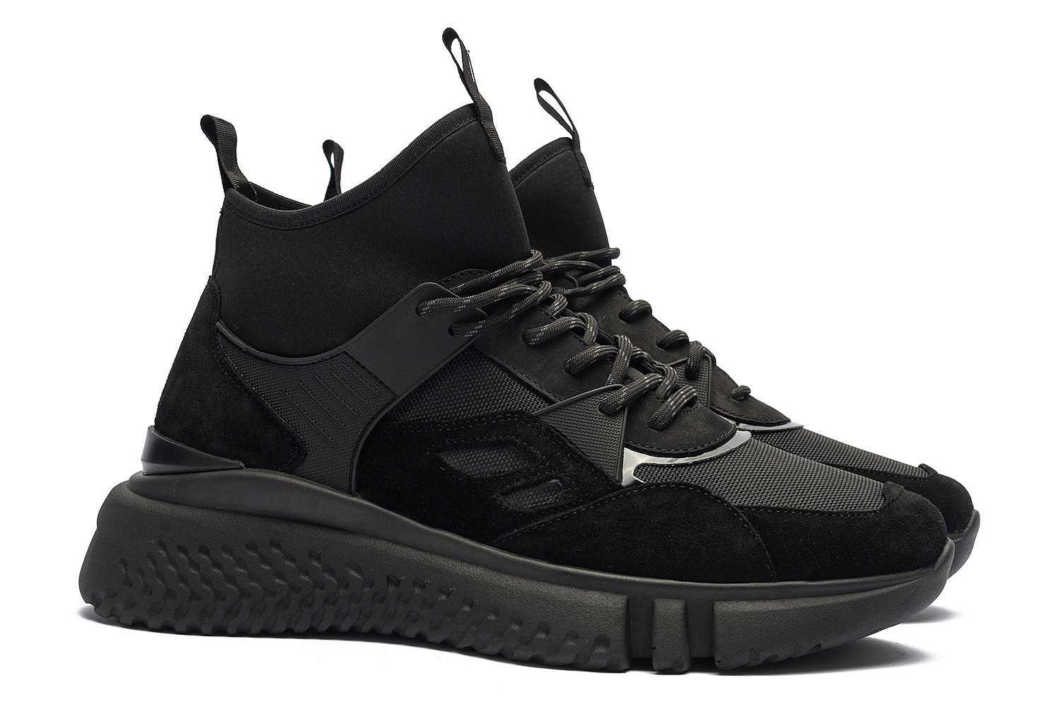 Hick dispatch cycle Ghete Negre Piele naturala si textil Bigotti.ro VBPFGH6FS10I9999943