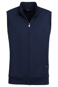 Slim body navy plain waistcoat