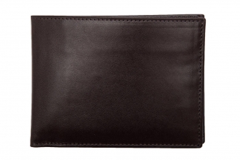 Wallet brown genuine leather