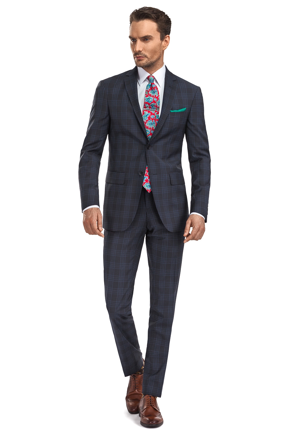 Costum Superslim Fabian Bleumarin In Carouri Bigotti Ro Vacsbaqch19u29992