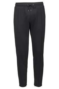 Pantaloni trening slim negri uni