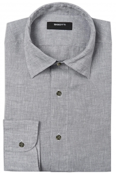 Slim gri uni camasi