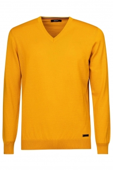 Slim body Yellow Sweater
