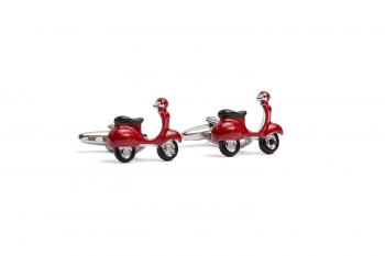 Silver cufflinks