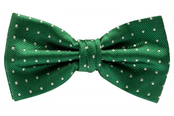 Bow tie green geometric