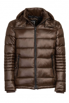 Brown plain jacket