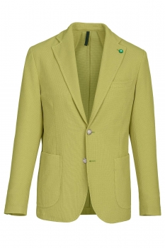 Slim body olive plain blazer