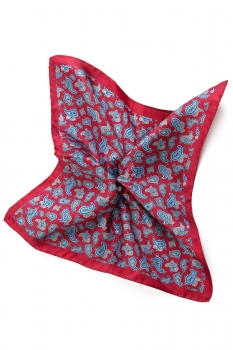 Red pocket square