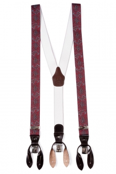 Suspender burgundy
