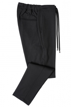 Slim body black plain trouser