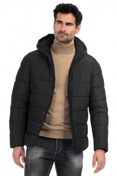Geaca slim neagra uni