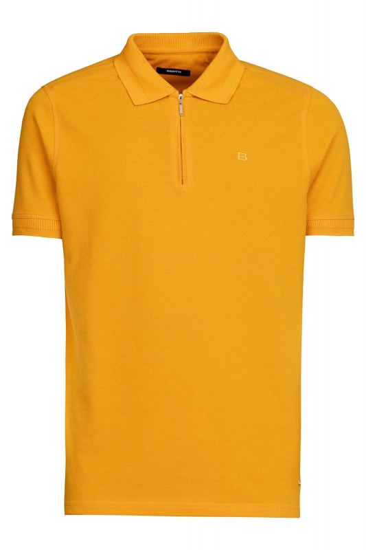 volkswagen polo de vânzare Tricou polo slim galben uni