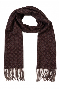 Burgundy scarf