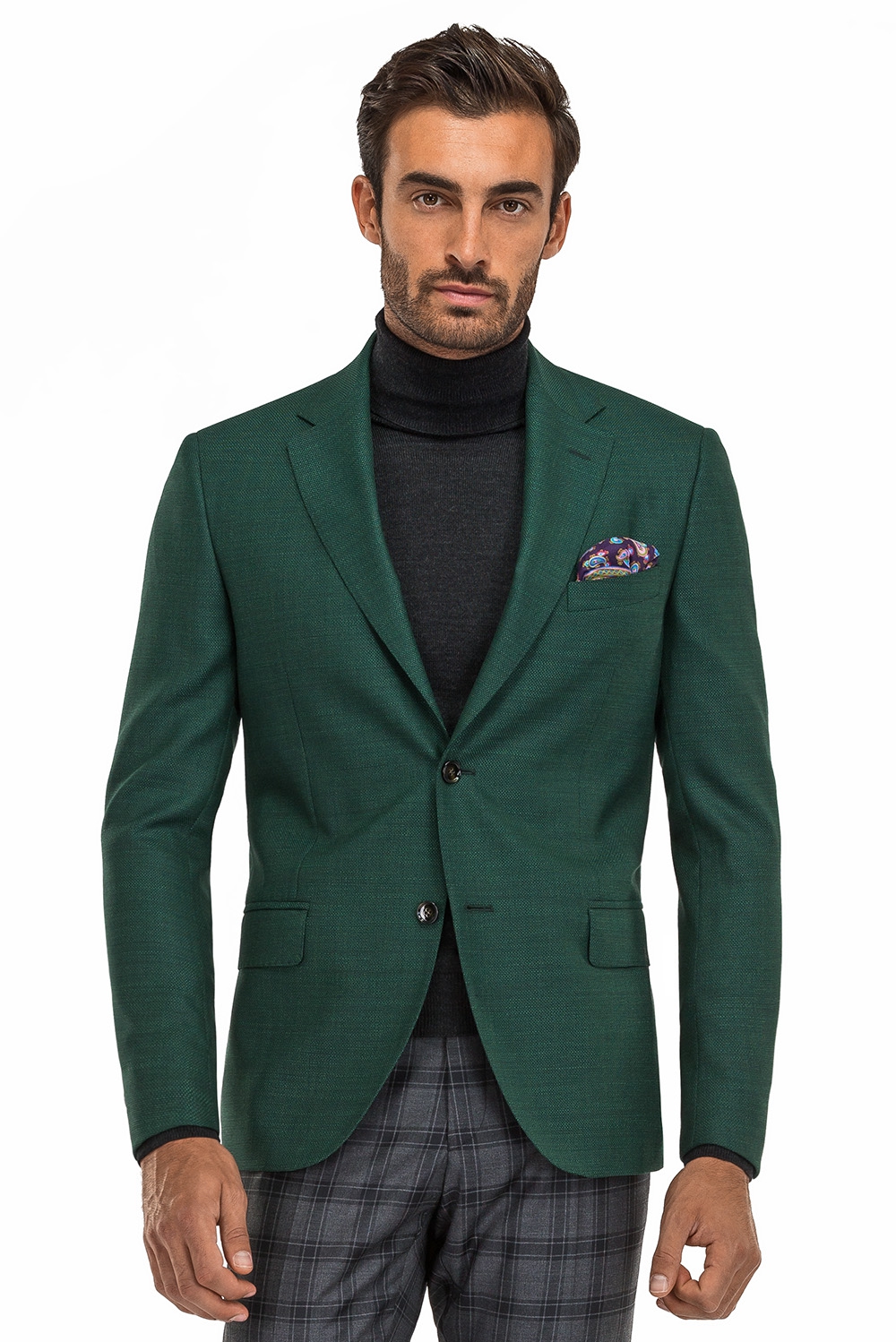 Sacou Conti Verde Uni Bigotti Ro Vbscwwqcj09611192