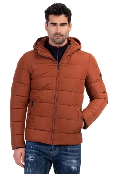 Orange plain jacket