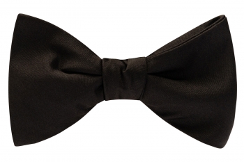 Bow tie Black Plain